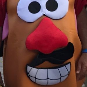 Toy Story’s Mr. Potato Head costume. One size fits most.